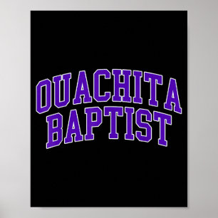 Póster Atletismo de la Universidad Bautista de Ouachita A