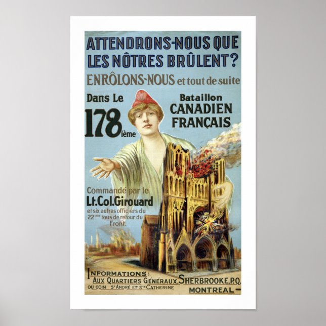 Póster Atlicions-Nous (blanco) (Frente)