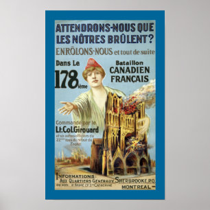 Póster Atlicions-Nous (lienzo)