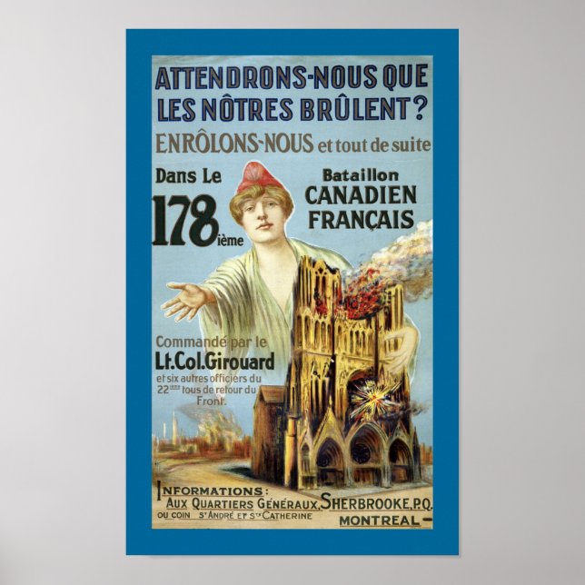 Póster Atlicions-Nous (lienzo) (Frente)