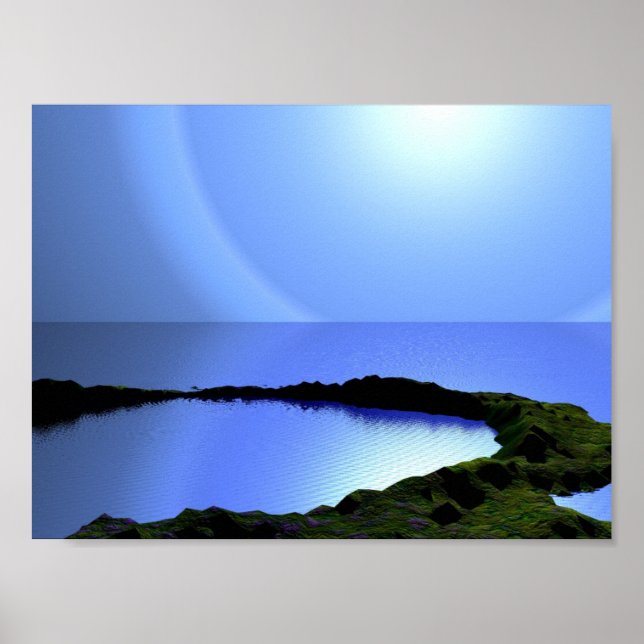 Póster Atolón de Sirius (Frente)