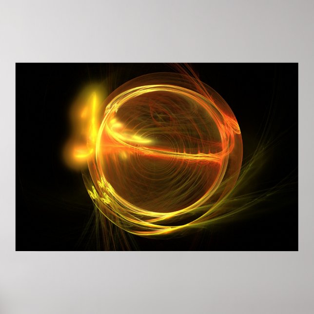 Póster atom split (Frente)