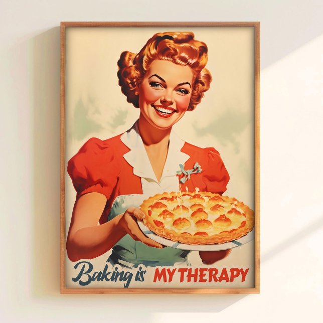 Póster Atomic Age Print Funny Kitchen Wall Art Retro Prin (Subido por el creador)