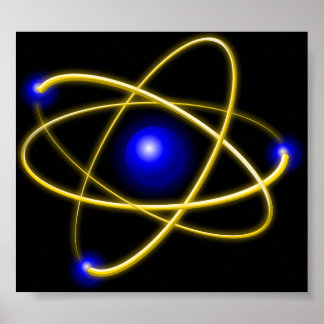 Póster átomo de átomo , física , partícula , ciencia , ma