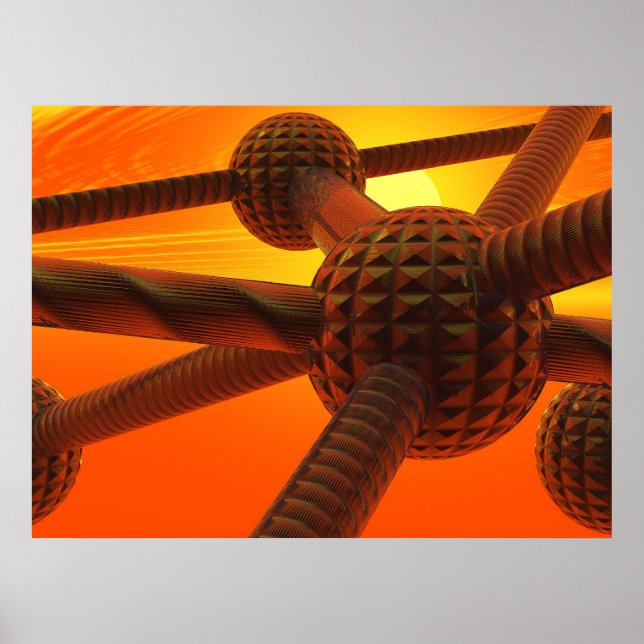 Póster átomos (Frente)