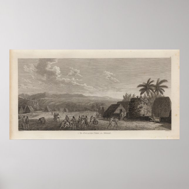 Póster Atooi Morai, Hawaii 2 (Frente)