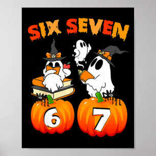 Póster Atormentado Por 67 - Funny Boo Fantasma Calabaza H