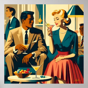 Póster Atracción compartida por parejas en fiestas de cóc