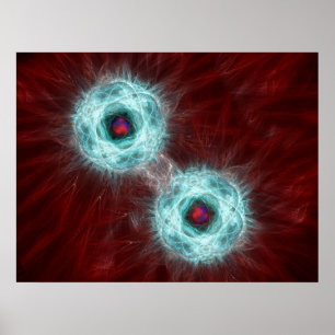 Póster Atracción química y vinculación