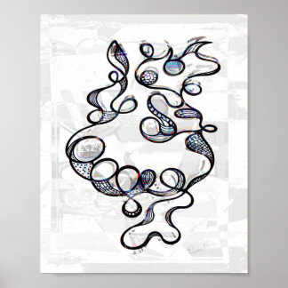 Póster "Atractivo" cartel de 8 x 10 o descarga