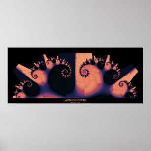 Póster Atraer opuestos
