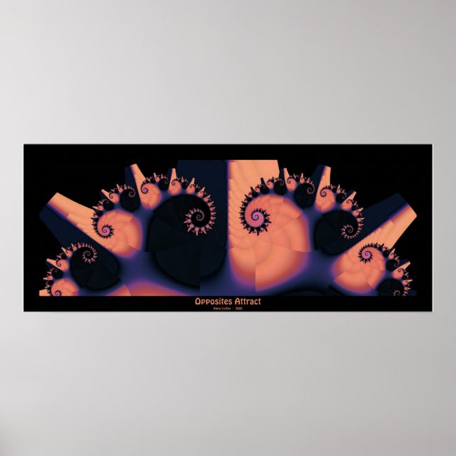 Póster Atraer opuestos (Frente)