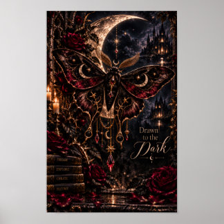 Póster Atraído por la Oscuridad | Cuaderno de la Polilla 