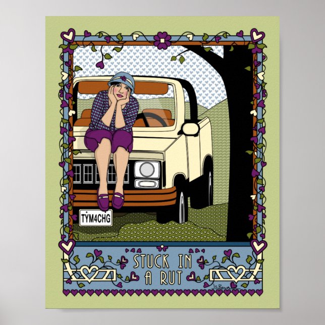 Póster Atrapado en un Poster Rut_A_8x10 (Frente)