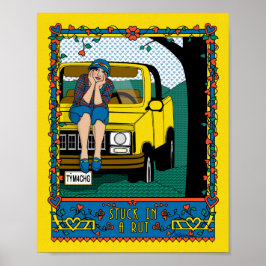 Póster Atrapado en un Poster Rut_B_8x10