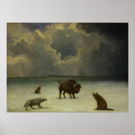 Póster Atrapado por Albert Bierstadt