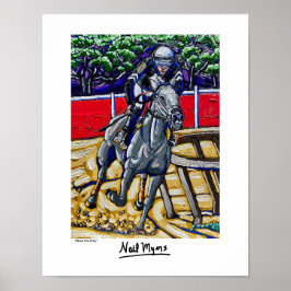 Póster "Atrapar el gris"