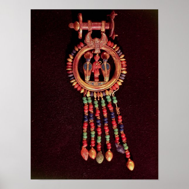 Póster Atrás de la Tumba del Valle de Tutankhamun (Frente)