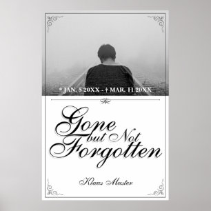 Póster Atrás pero no olvidado - Clásico