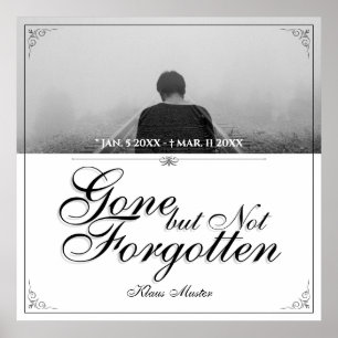 Póster Atrás pero no olvidado - Clásico