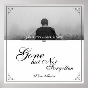 Póster Atrás pero no olvidado - Clásico