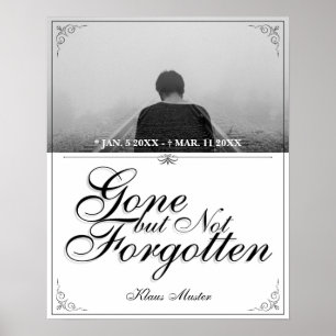 Póster Atrás pero no olvidado - Clásico