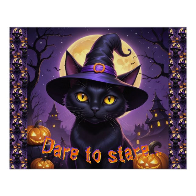 Póster Atrévase A Mirar La Calabaza Del Naranja De La Bru (Anverso)