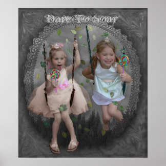 Póster Atrévete a volar