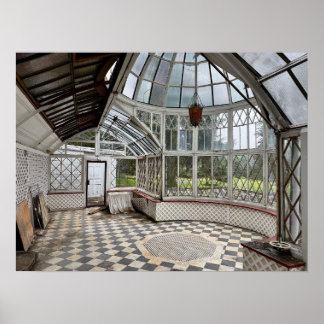 Póster Atrio abandonado
