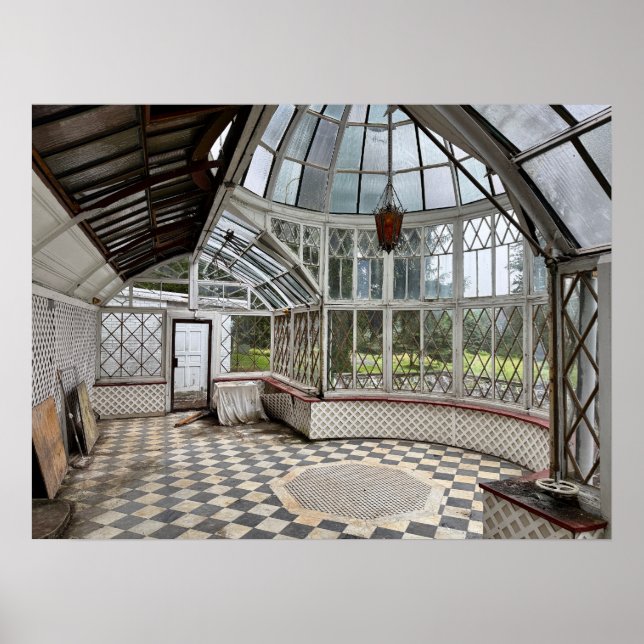 Póster Atrio abandonado (Frente)