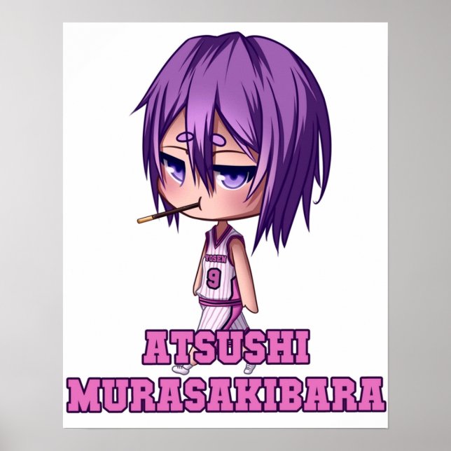 Póster Atsushi Murasakibara (Frente)