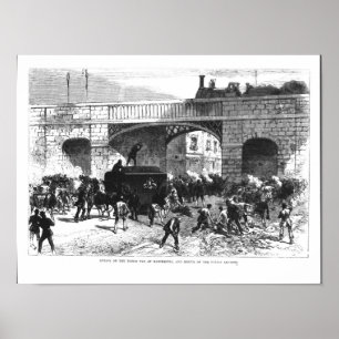 Póster Attack on the Prison Van at Manchester