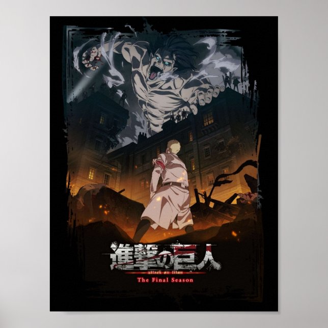 Póster Attack on Titan Final Season (Frente)