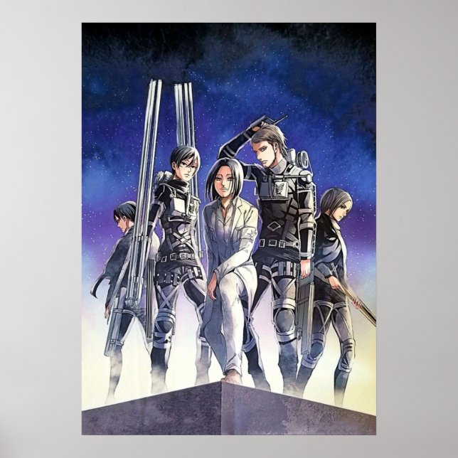 Póster Attack on Titan Manga cover (Frente)