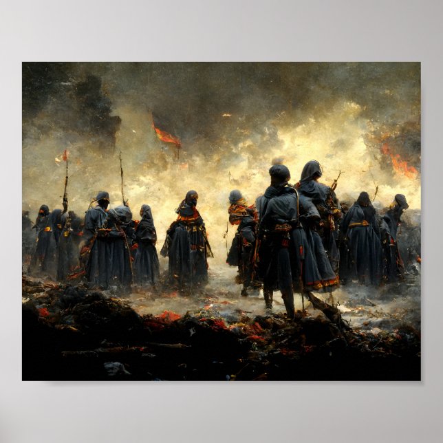 Póster Attack the place (Frente)