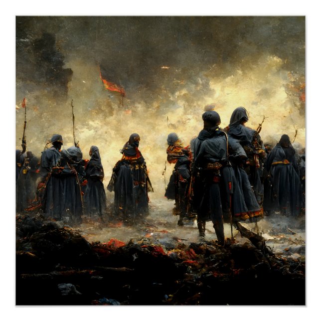 Póster Attack the Place (Anverso)