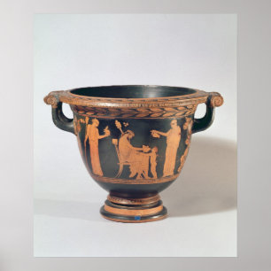 Póster Attic red-figure bell krater, c.450-440 BC