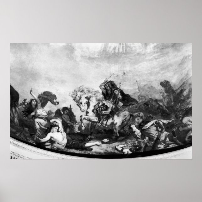 Póster Attila el Hun y sus hordas (Frente)