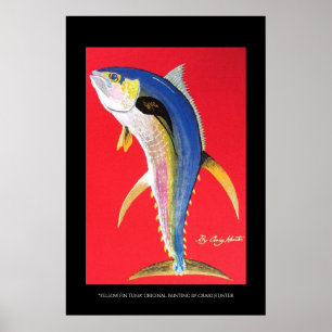 Póster Atún largo