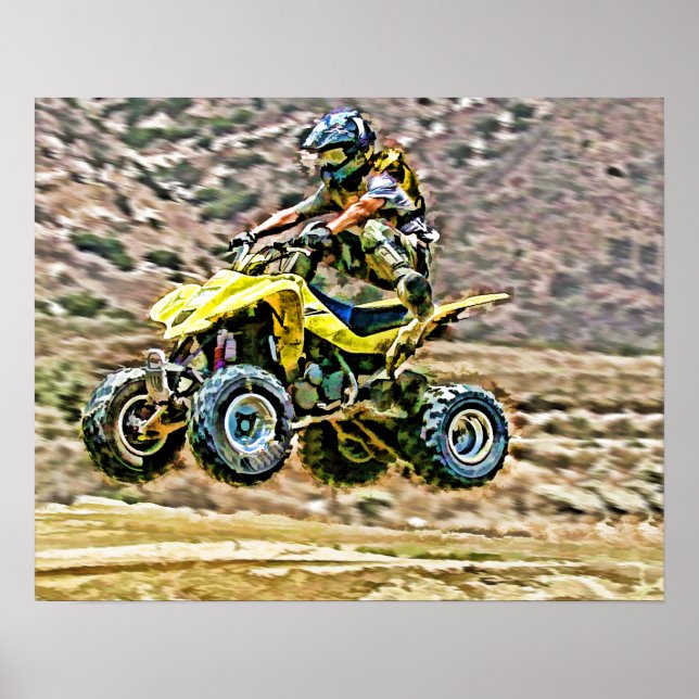 Póster ATV Off Road Running (Frente)