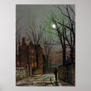 PÓSTER AU CLAIR DE LUNE-GRIMSHAW-PRINT