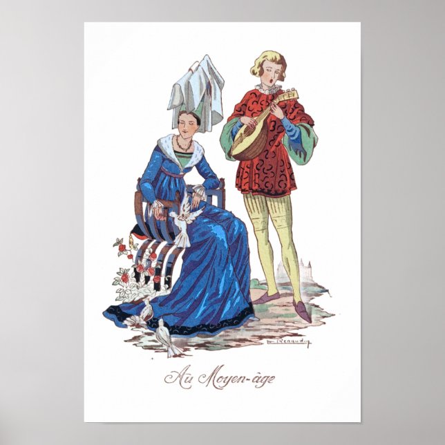 Póster Au Moyen Age (Frente)