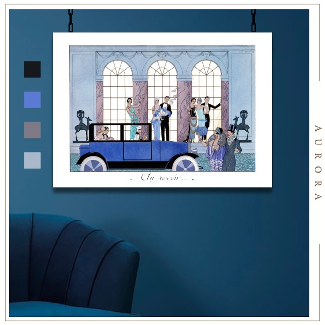 Póster Au Revoir 1920 por George Barbier Poster (Subido por el creador)