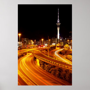 Póster Auckland