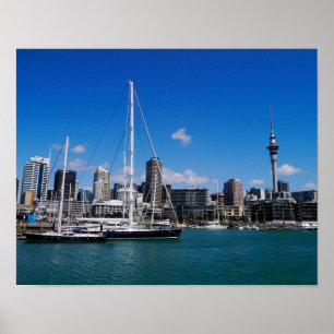 Póster Auckland Harbour, New Zealand - Poster