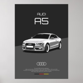 Póster Audi A5 B8