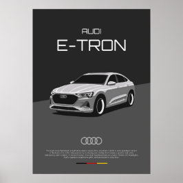 Póster Audi e-tron Sportback