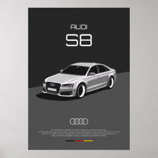 Póster Audi S8 D4