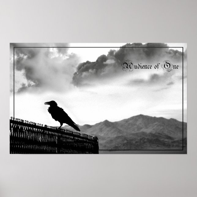 Póster Audiencia De Uno (Frente)