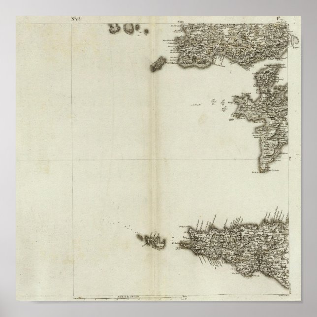 Póster Audierne, rade de Brest (Frente)